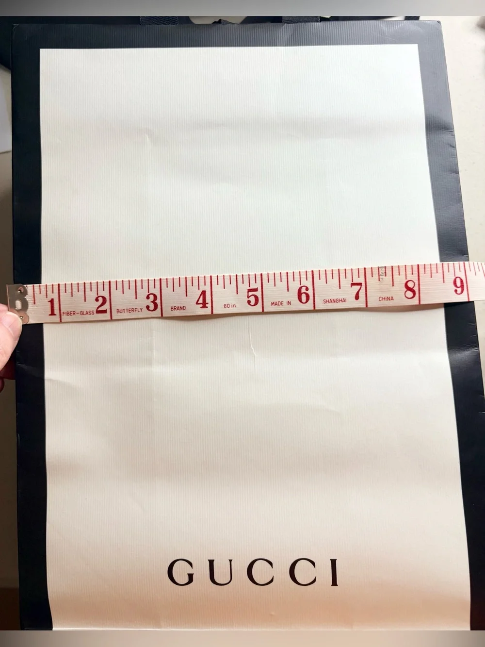 Gucci Empty Shopping Bag